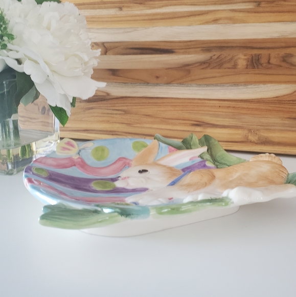 Fitz and Floyd Easter Decorative Plate - Picture 4 of 11